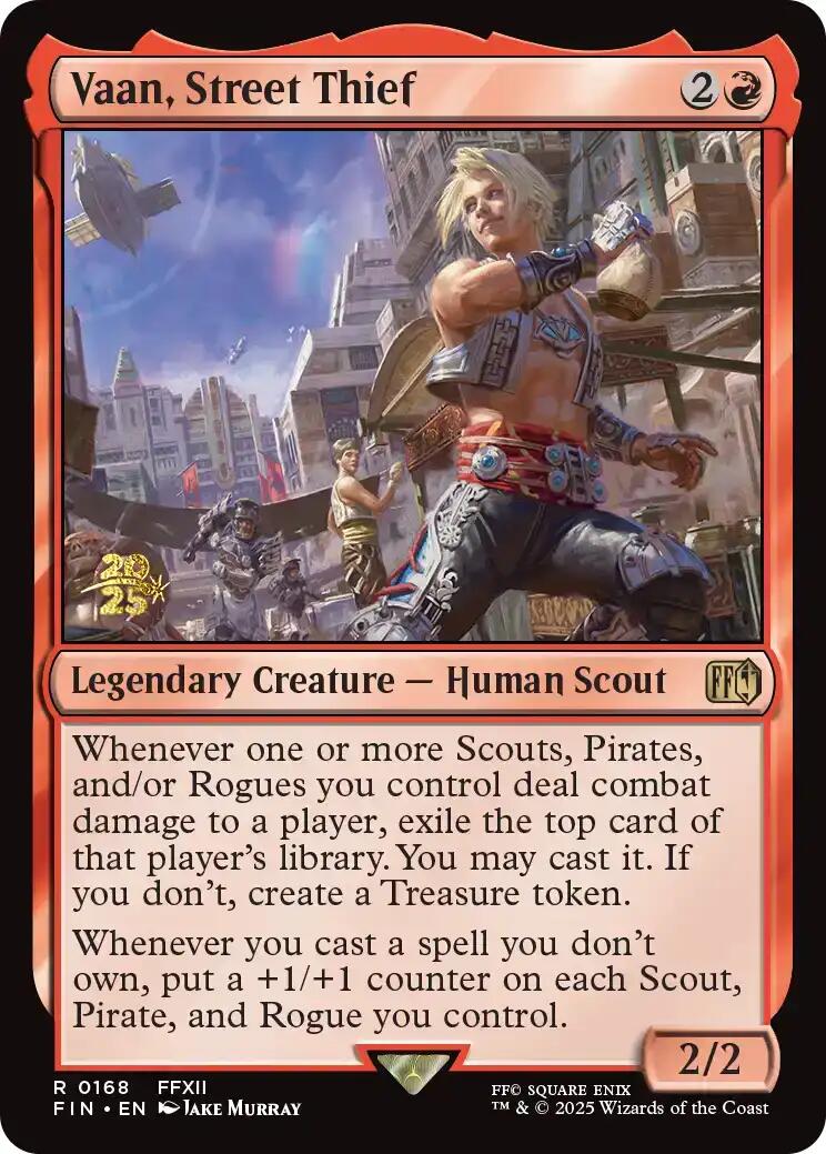 Vaan, Street Thief [FINAL FANTASY Prerelease Promo] - The Mythic Store | 24h Order Processing