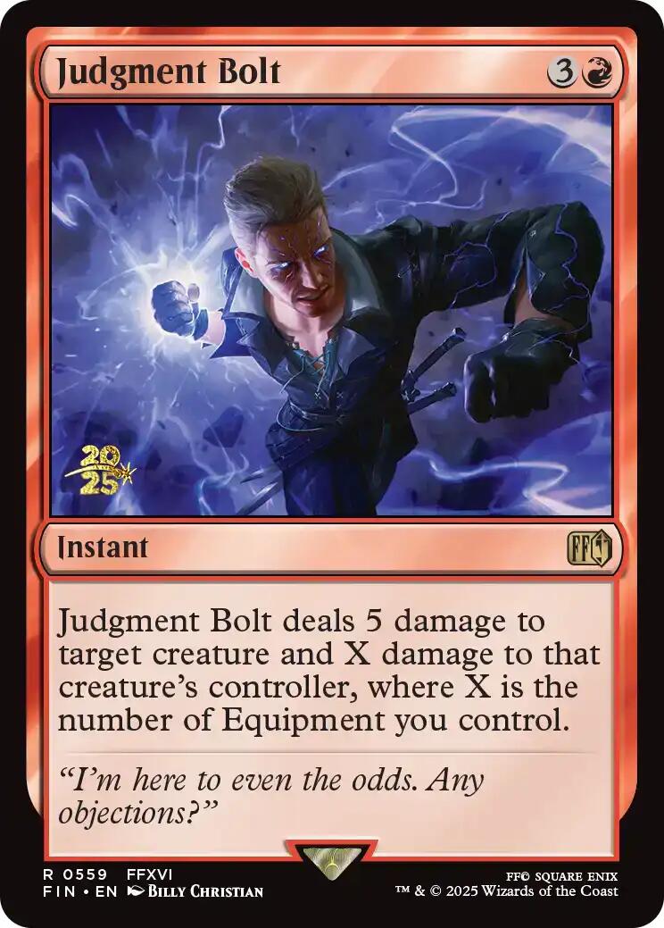 Judgment Bolt [FINAL FANTASY Prerelease Promo] - The Mythic Store | 24h Order Processing