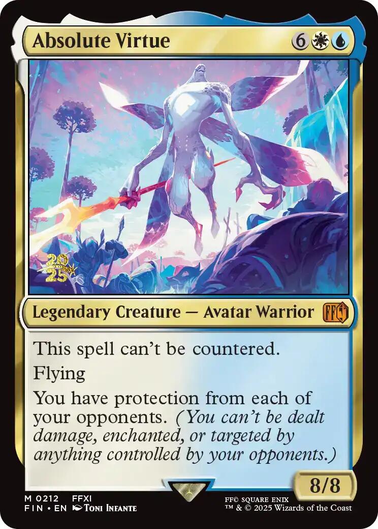 Absolute Virtue [FINAL FANTASY Prerelease Promo] - The Mythic Store | 24h Order Processing