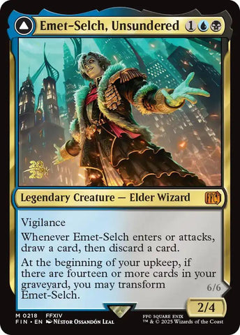 Emet-Selch, Unsundered // Hades, Sorcerer of Eld [FINAL FANTASY Prerelease Promo] - The Mythic Store | 24h Order Processing