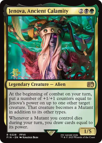 Jenova, Ancient Calamity [FINAL FANTASY Prerelease Promo] - The Mythic Store | 24h Order Processing