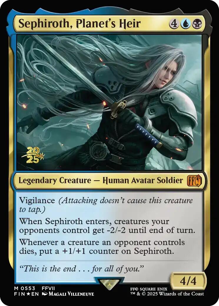 Sephiroth, Planet's Heir [FINAL FANTASY Prerelease Promo] - The Mythic Store | 24h Order Processing