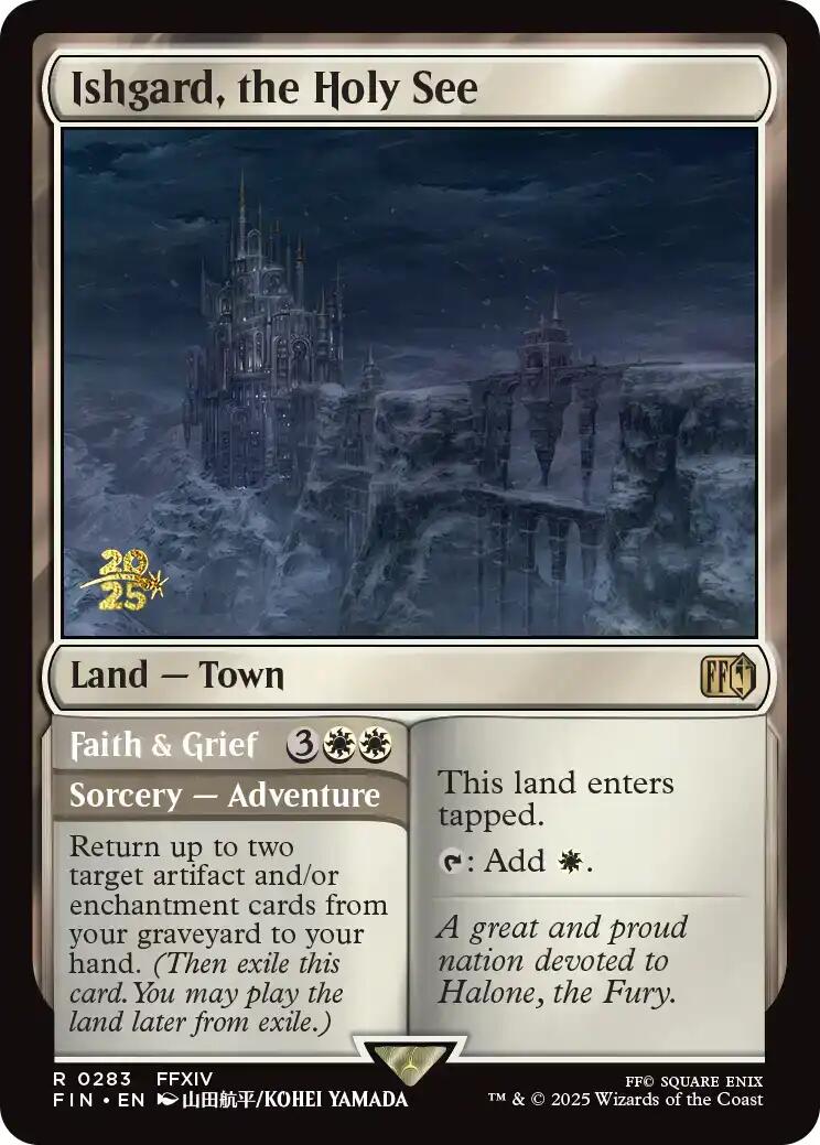 Ishgard, the Holy See [FINAL FANTASY Prerelease Promo] - The Mythic Store | 24h Order Processing