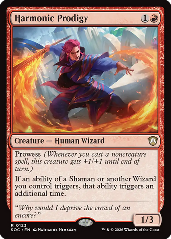 Harmonic Prodigy [Secrets of Strixhaven Commander] - The Mythic Store | 24h Order Processing