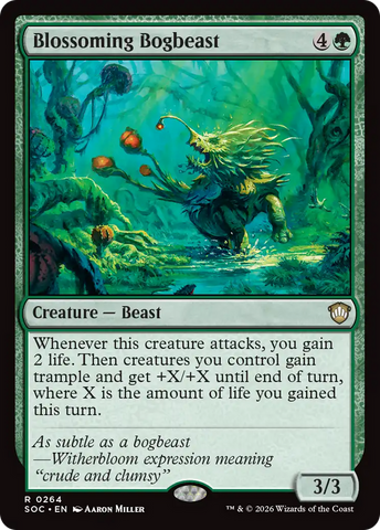 Blossoming Bogbeast [Secrets of Strixhaven Commander] - The Mythic Store | 24h Order Processing