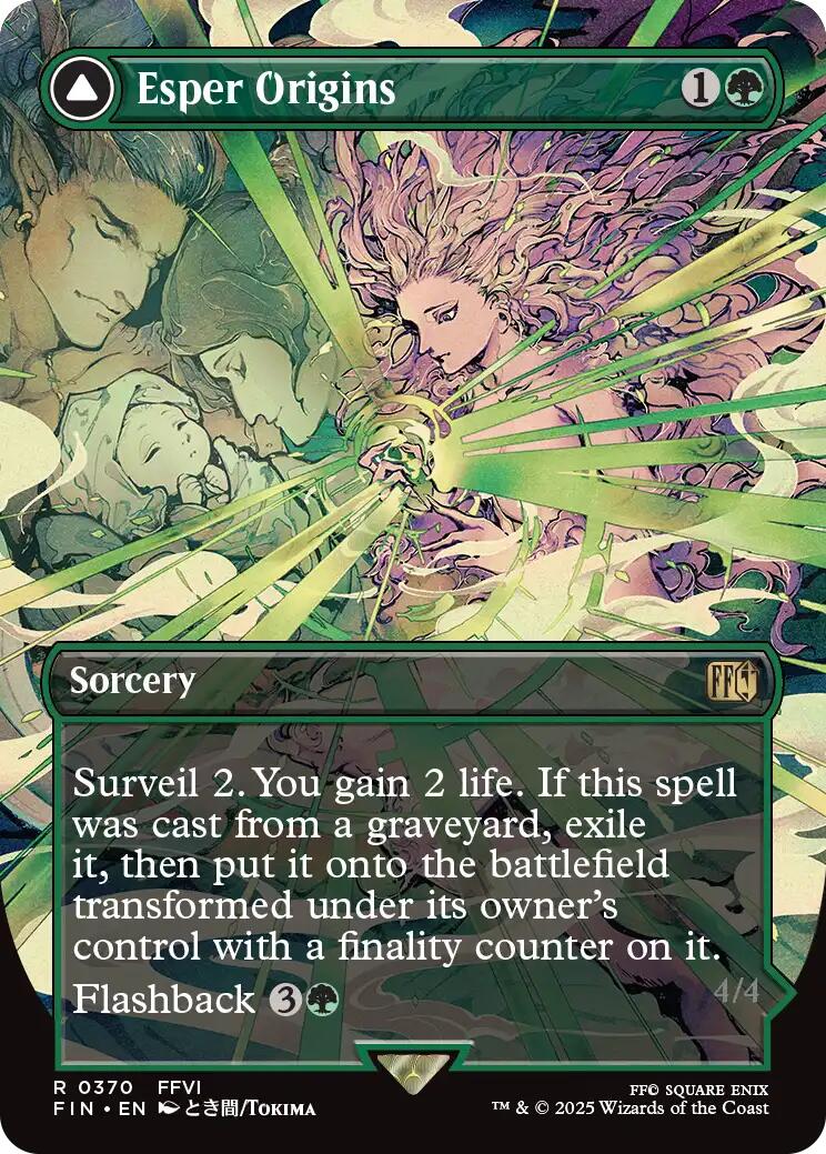 Esper Origins // Summon: Esper Maduin (Borderless) [FINAL FANTASY] - The Mythic Store | 24h Order Processing