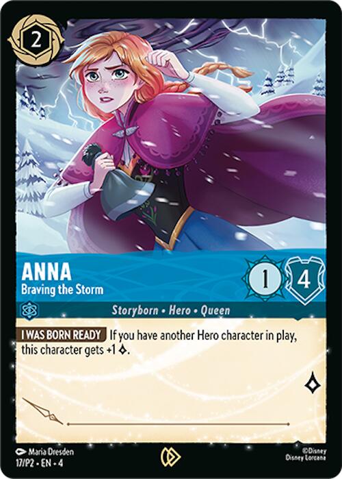 Anna - Braving the Storm (17/P2) [Promo Cards] - The Mythic Store | 24h Order Processing