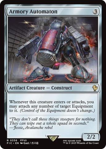Armory Automaton (Surge Foil) [FINAL FANTASY Commander] - The Mythic Store | 24h Order Processing