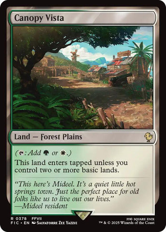 Canopy Vista (Surge Foil) [FINAL FANTASY Commander] - The Mythic Store | 24h Order Processing