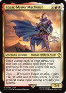 Edgar, Master Machinist (Surge Foil) [FINAL FANTASY Commander] - The Mythic Store | 24h Order Processing