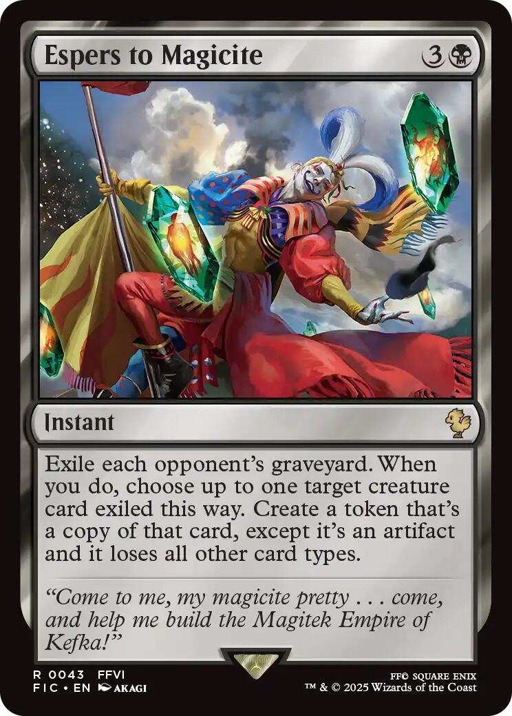 Espers to Magicite (Surge Foil) [FINAL FANTASY Commander] - The Mythic Store | 24h Order Processing