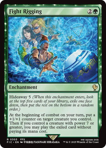 Fight Rigging (Surge Foil) [FINAL FANTASY Commander] - The Mythic Store | 24h Order Processing