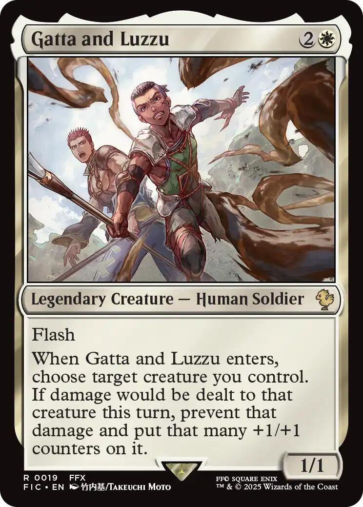 Gatta and Luzzu (Surge Foil) [FINAL FANTASY Commander] - The Mythic Store | 24h Order Processing