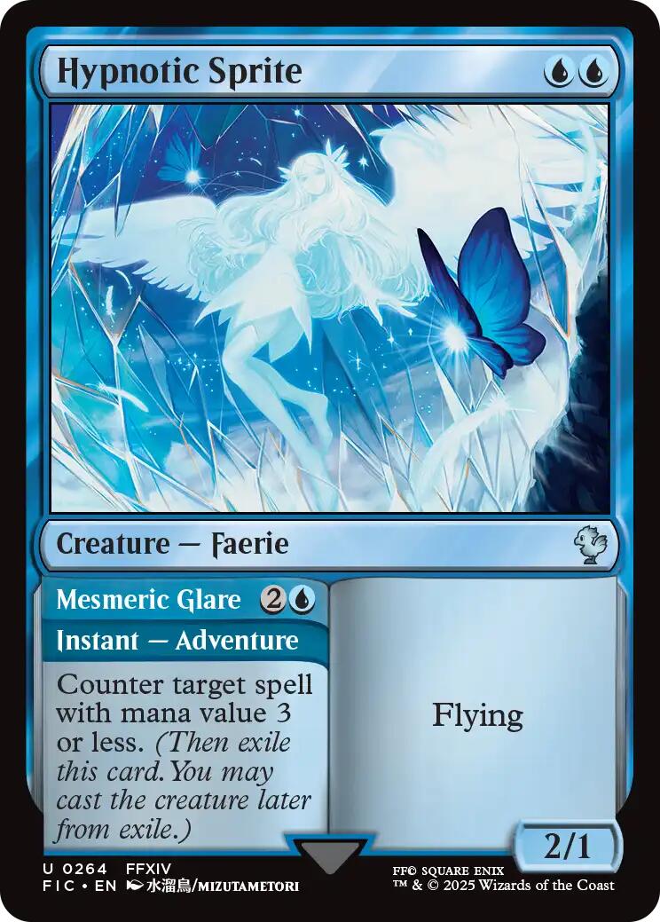 Hypnotic Sprite (Surge Foil) [FINAL FANTASY Commander] - The Mythic Store | 24h Order Processing