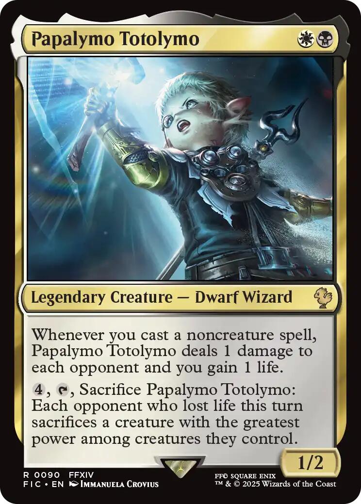 Papalymo Totolymo (Surge Foil) [FINAL FANTASY Commander] - The Mythic Store | 24h Order Processing