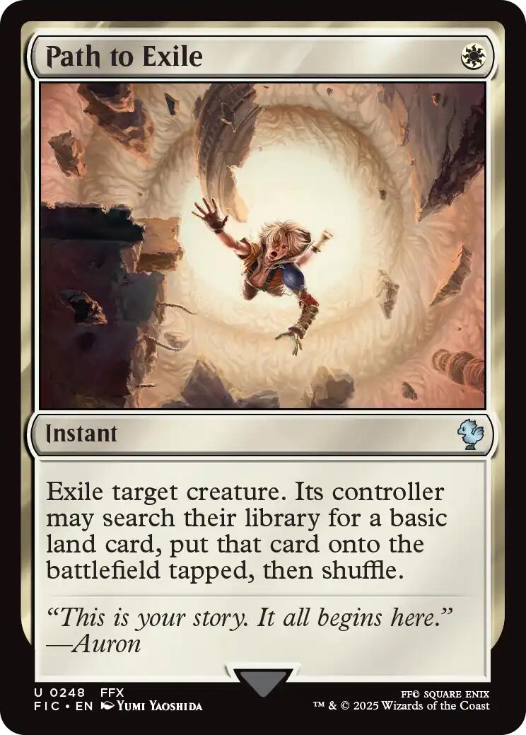 Path to Exile (Surge Foil) [FINAL FANTASY Commander] - The Mythic Store | 24h Order Processing