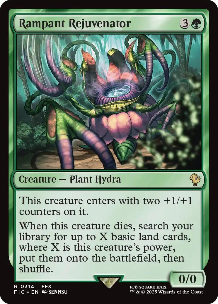 Rampant Rejuvenator (Surge Foil) [FINAL FANTASY Commander] - The Mythic Store | 24h Order Processing