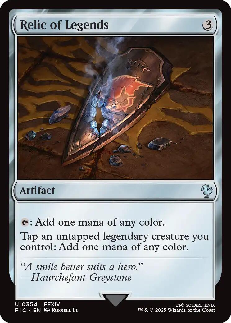 Relic of Legends (Surge Foil) [FINAL FANTASY Commander] - The Mythic Store | 24h Order Processing