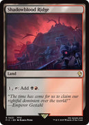 Shadowblood Ridge (Surge Foil) [FINAL FANTASY Commander] - The Mythic Store | 24h Order Processing