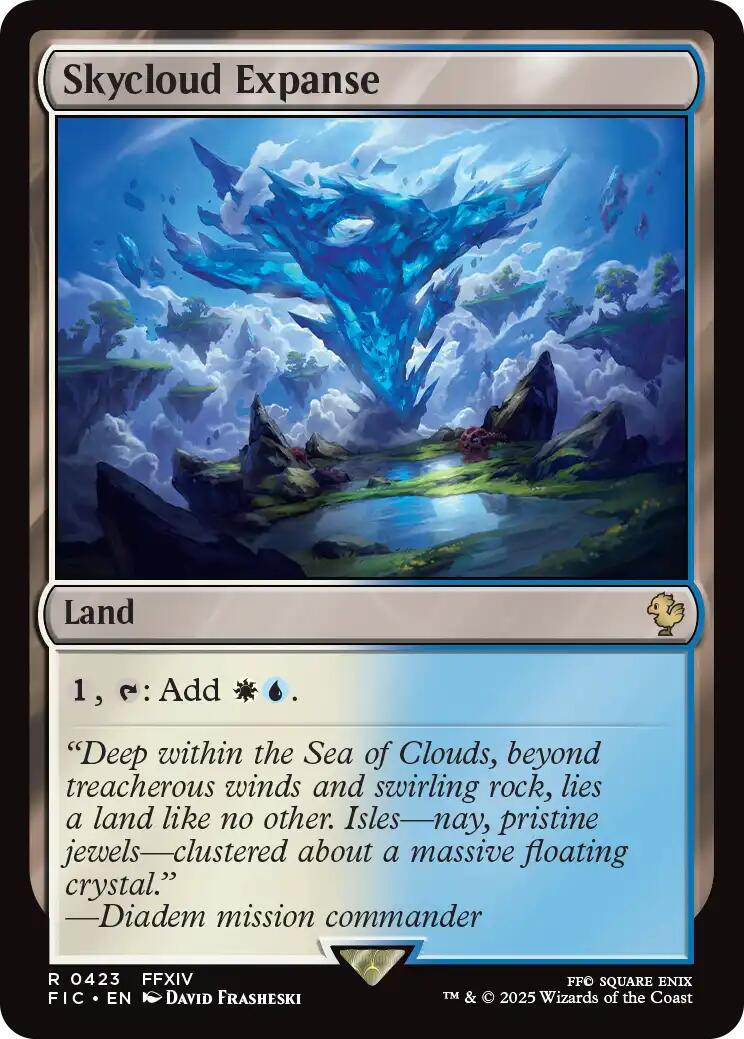 Skycloud Expanse (Surge Foil) [FINAL FANTASY Commander] - The Mythic Store | 24h Order Processing