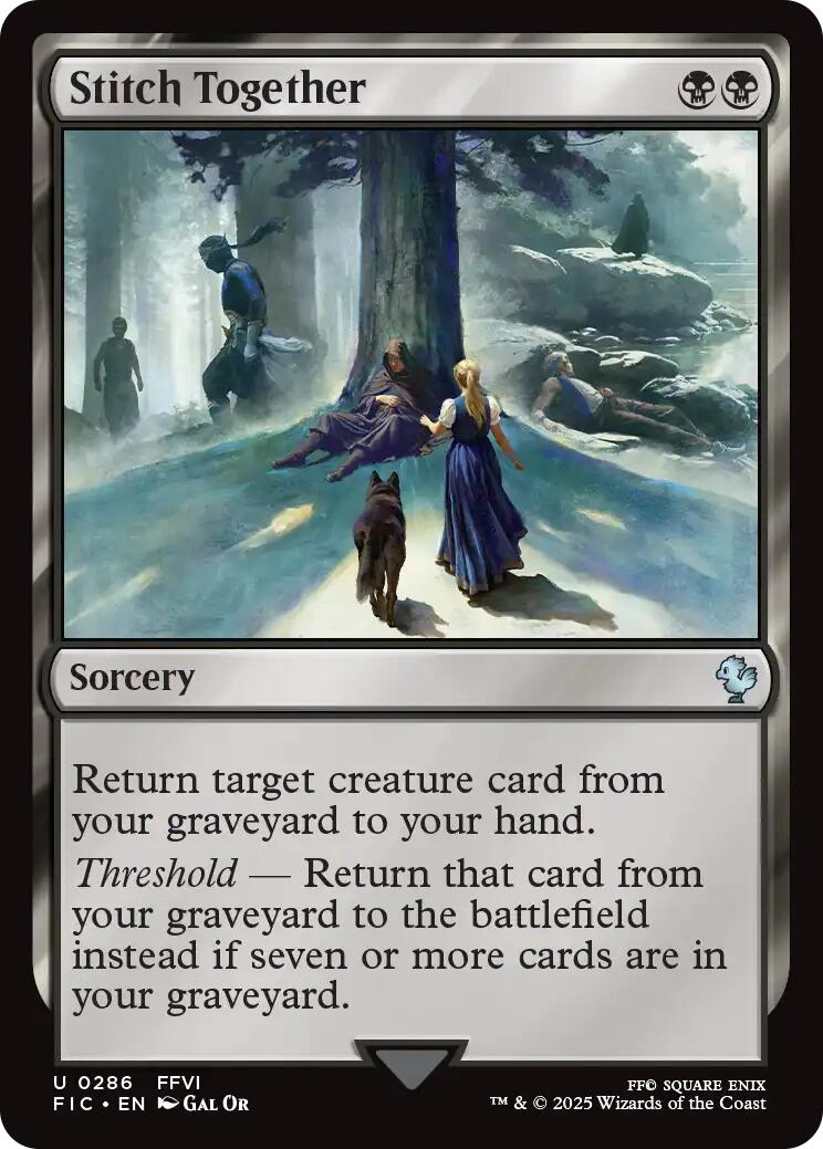 Stitch Together (Surge Foil) [FINAL FANTASY Commander] - The Mythic Store | 24h Order Processing