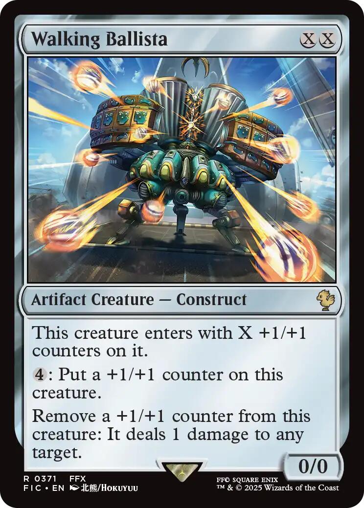 Walking Ballista (Surge Foil) [FINAL FANTASY Commander] - The Mythic Store | 24h Order Processing