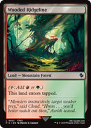 Wooded Ridgeline (Surge Foil) [FINAL FANTASY Commander] - The Mythic Store | 24h Order Processing