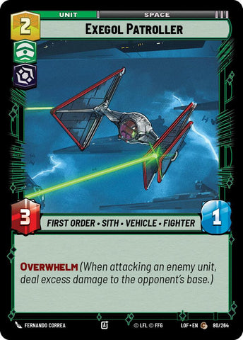 Exegol Patroller (80/264) (80/264) [Legends of the Force] - The Mythic Store | 24h Order Processing