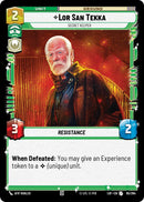 Lor San Tekka - Secret Keeper (95/264) (95/264) [Legends of the Force] - The Mythic Store | 24h Order Processing