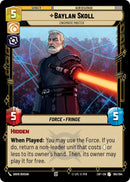 Baylan Skoll - Enigmatic Master (185/264) (185/264) [Legends of the Force] - The Mythic Store | 24h Order Processing