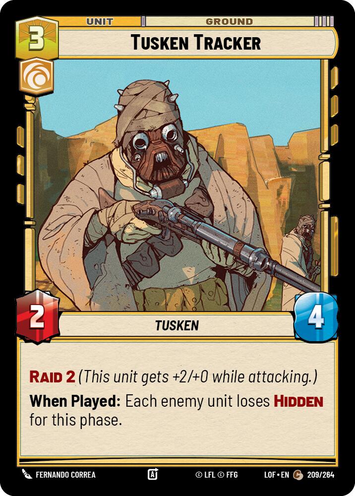 Tusken Tracker (209/264) (209/264) [Legends of the Force] - The Mythic Store | 24h Order Processing