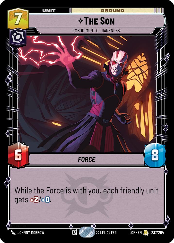 The Son - Embodiment of Darkness (237/264) (237/264) [Legends of the Force] - The Mythic Store | 24h Order Processing