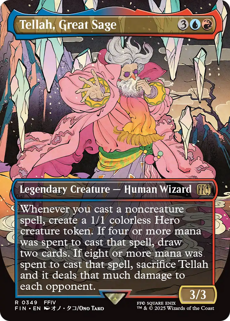Tellah, Great Sage (Borderless) [FINAL FANTASY] - The Mythic Store | 24h Order Processing