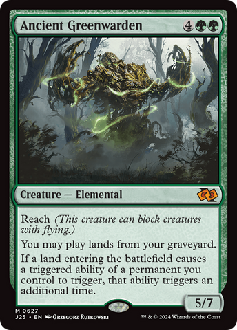 Ancient Greenwarden [Foundations Jumpstart] - The Mythic Store | 24h Order Processing