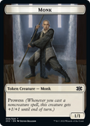 Bear // Monk Double-Sided Token [Double Masters 2022 Tokens] - The Mythic Store | 24h Order Processing