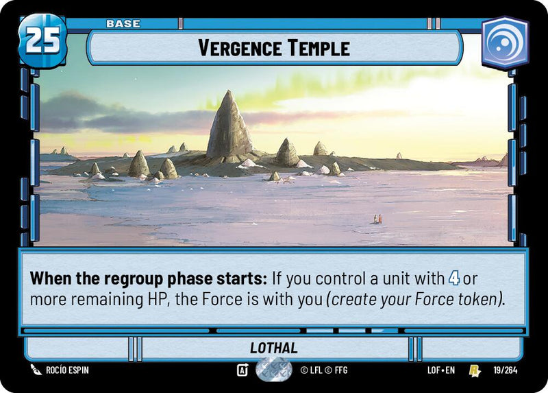 Vergence Temple (019/264) (019/264) [Legends of the Force] - The Mythic Store | 24h Order Processing