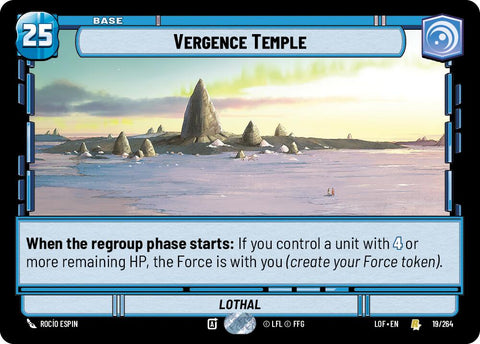 Vergence Temple (019/264) (019/264) [Legends of the Force] - The Mythic Store | 24h Order Processing