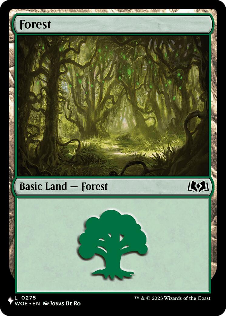Forest (0275) (WOE) [The List] - The Mythic Store | 24h Order Processing