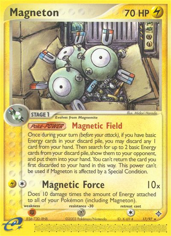 Magneton (17/97) [EX: Dragon] - The Mythic Store | 24h Order Processing