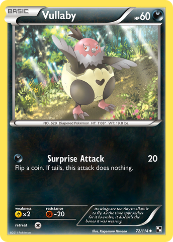 Vullaby (72/114) [Black & White: Base Set] - The Mythic Store | 24h Order Processing