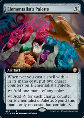 Elementalist's Palette (Extended Art) [Commander 2021] - The Mythic Store | 24h Order Processing
