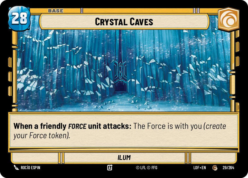 Crystal Caves // Force (029/264 // T03/T03) (029/264 // T03/T03) [Legends of the Force] - The Mythic Store | 24h Order Processing