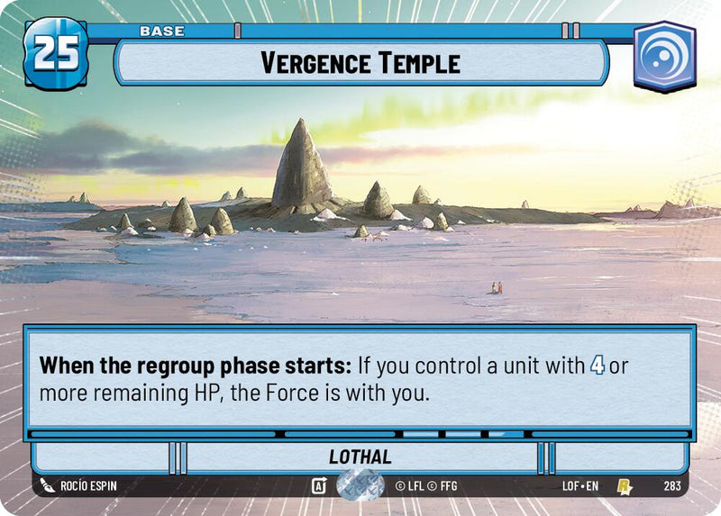 Vergence Temple (283) (Hyperspace) (283) [Legends of the Force] - The Mythic Store | 24h Order Processing