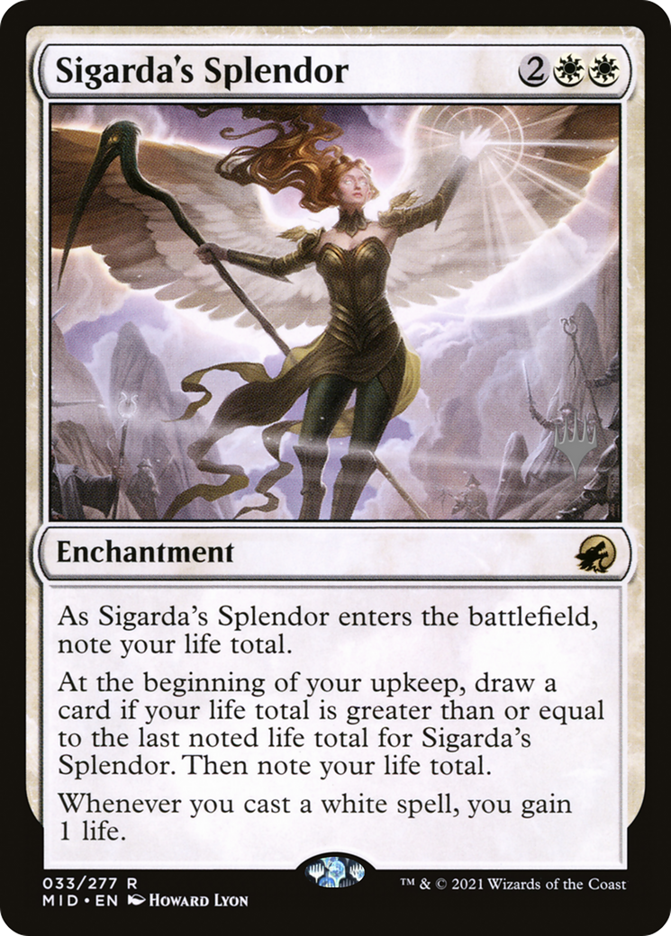 Sigarda's Splendor (Promo Pack) [Innistrad: Midnight Hunt Promos] - The Mythic Store | 24h Order Processing