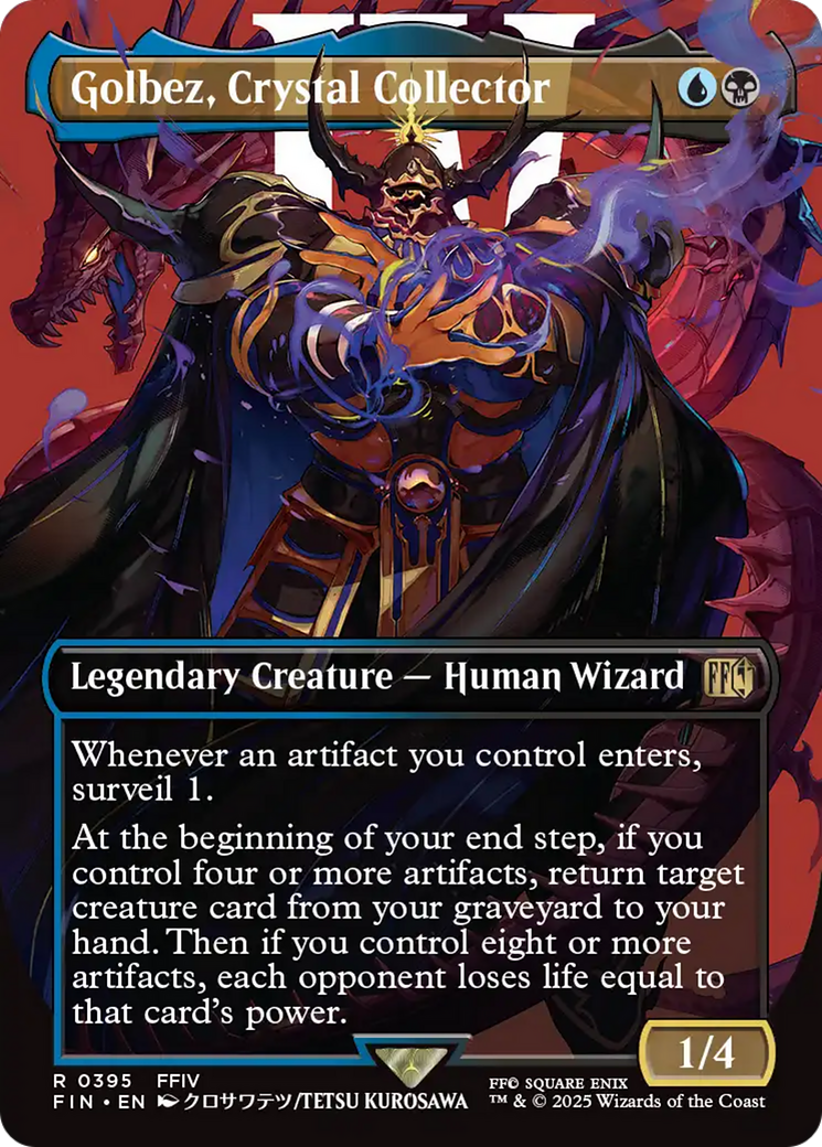 Golbez, Crystal Collector (Borderless) [FINAL FANTASY] - The Mythic Store | 24h Order Processing