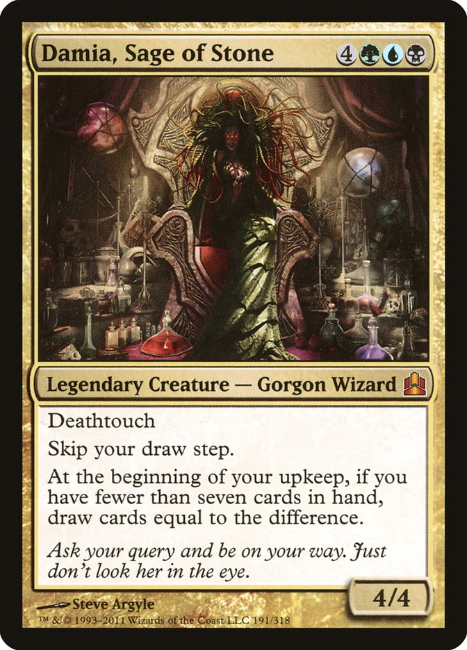 Damia, Sage of Stone [Commander 2011] - The Mythic Store | 24h Order Processing