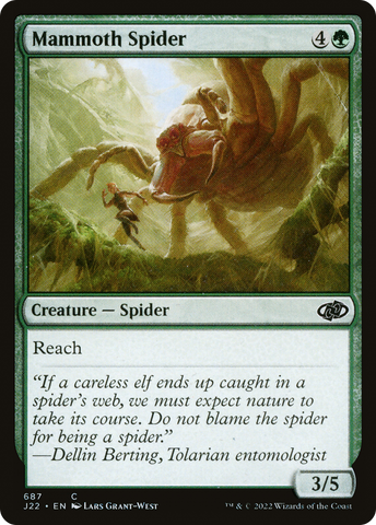 Mammoth Spider [Jumpstart 2022] - The Mythic Store | 24h Order Processing