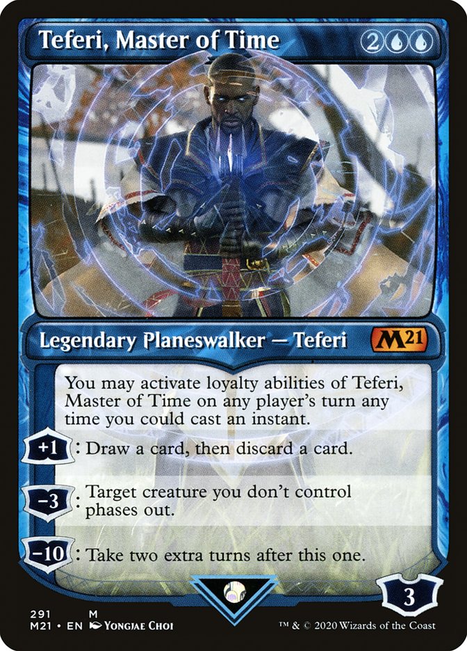 Teferi, Master of Time (Showcase) (291) [Core Set 2021] - The Mythic Store | 24h Order Processing
