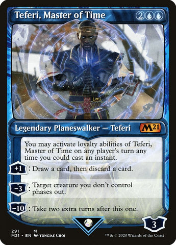 Teferi, Master of Time (Showcase) (291) [Core Set 2021] - The Mythic Store | 24h Order Processing