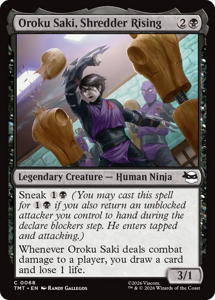Oroku Saki, Shredder Rising [Teenage Mutant Ninja Turtles] - The Mythic Store | 24h Order Processing